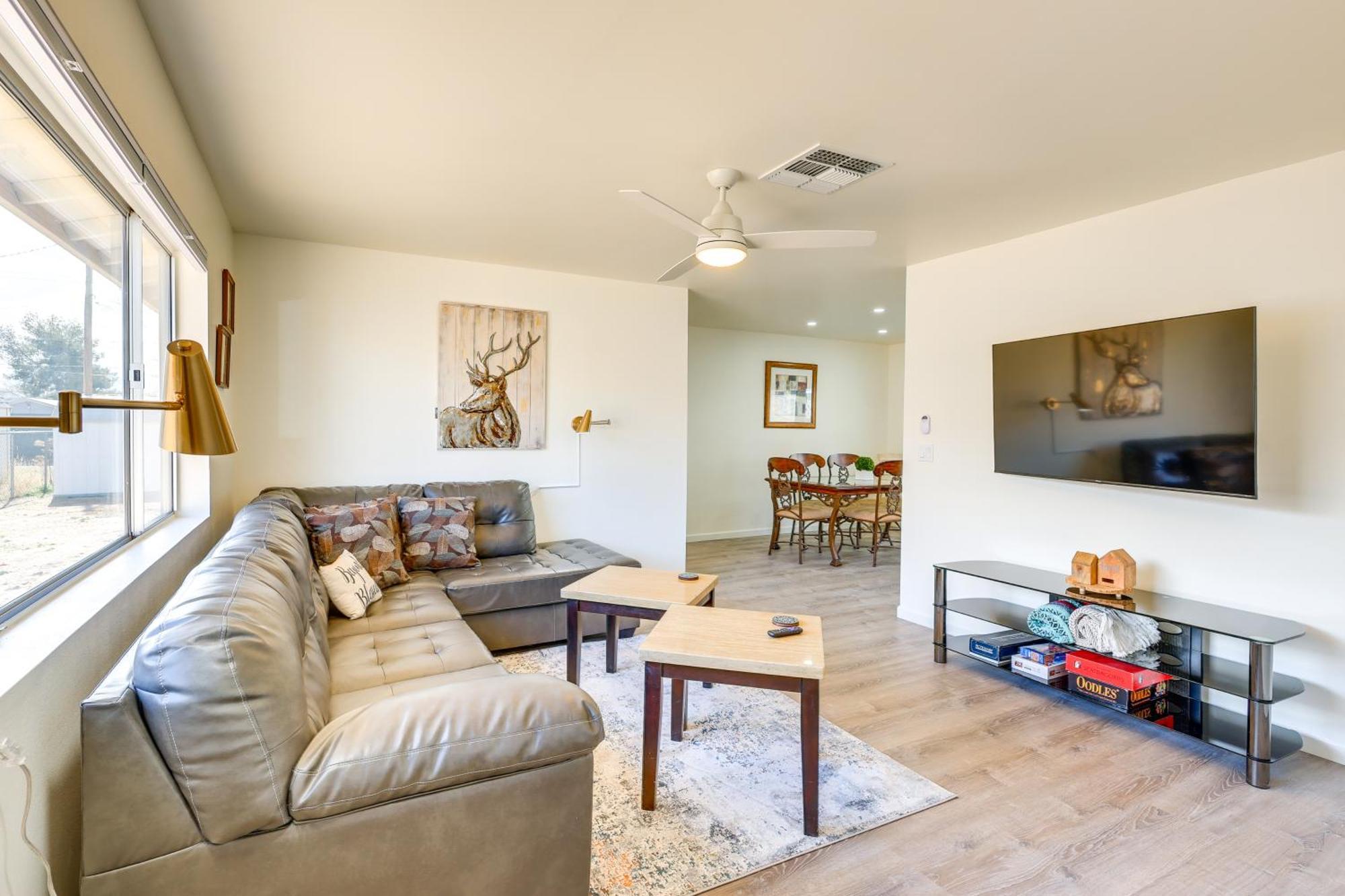 Kingman Vacation Rental With Yard And Fire Pit Eksteriør billede